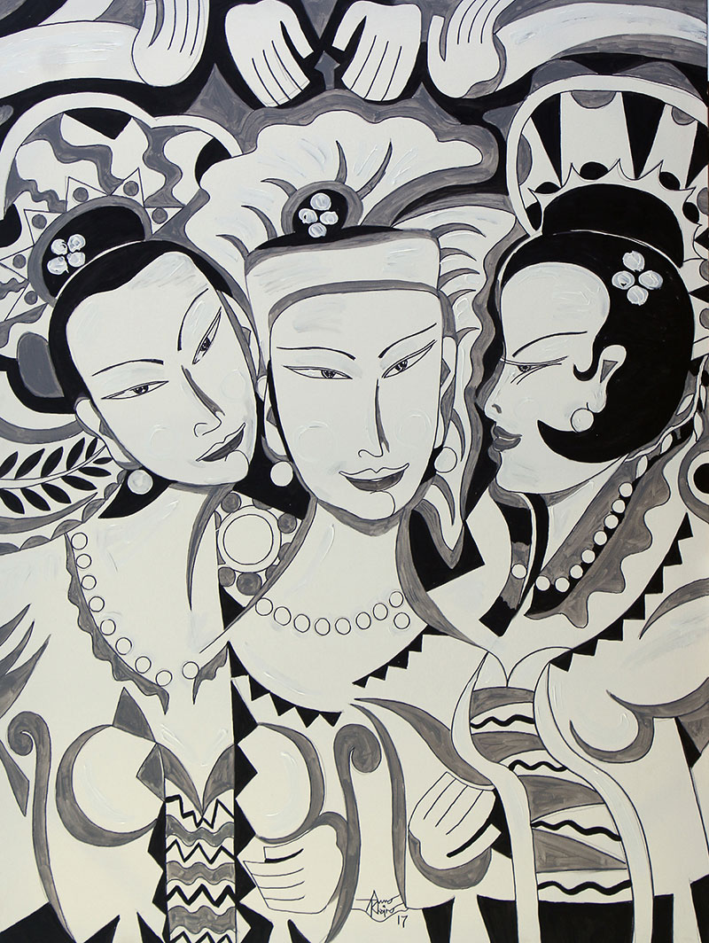 Dancers in Grey 01