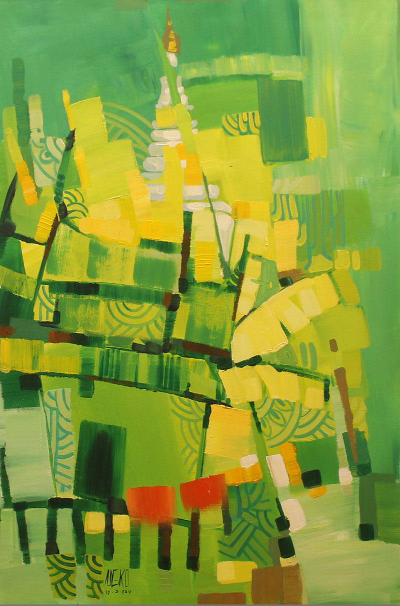 Abstract Monastery 01