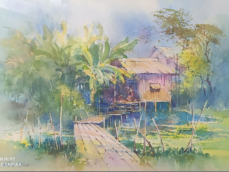 Countryside Wooden House