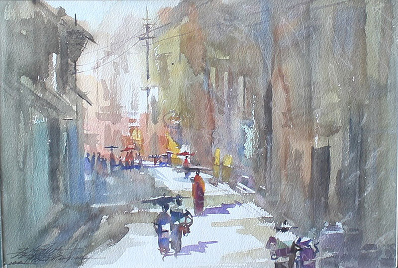 Exciting Life in the Small Alley