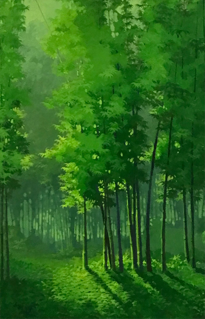 Bamboo Forest in Green (2)