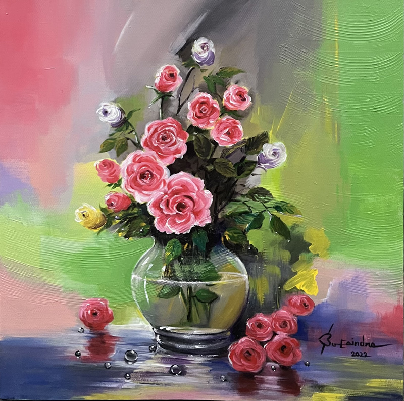 SE 1#22 - Roses in rainbow