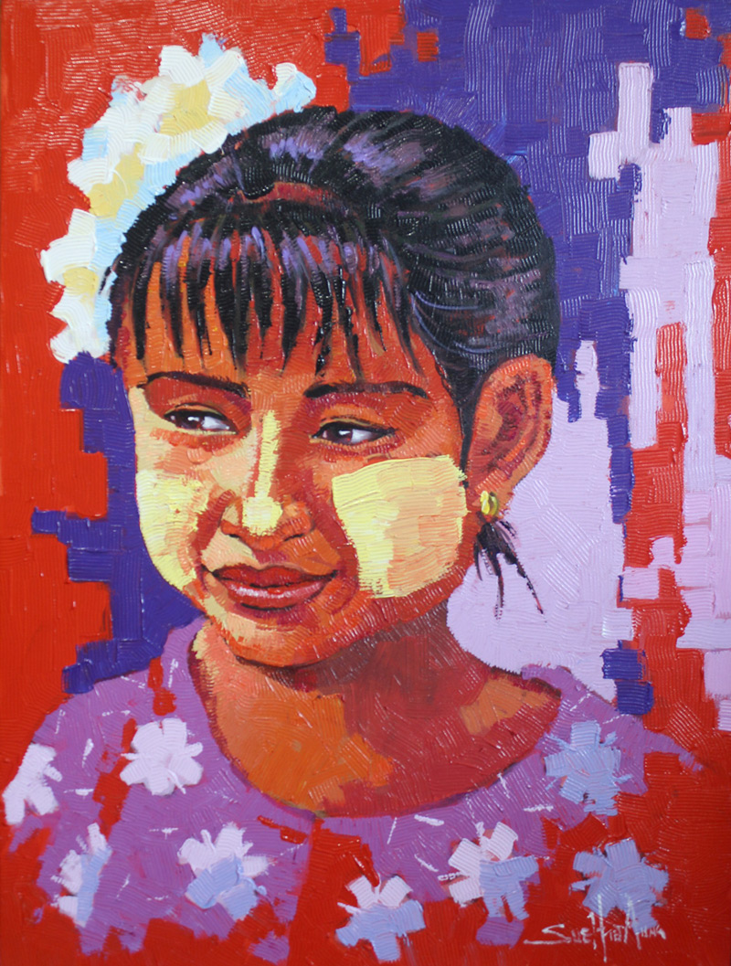 Thanaka Girl 05