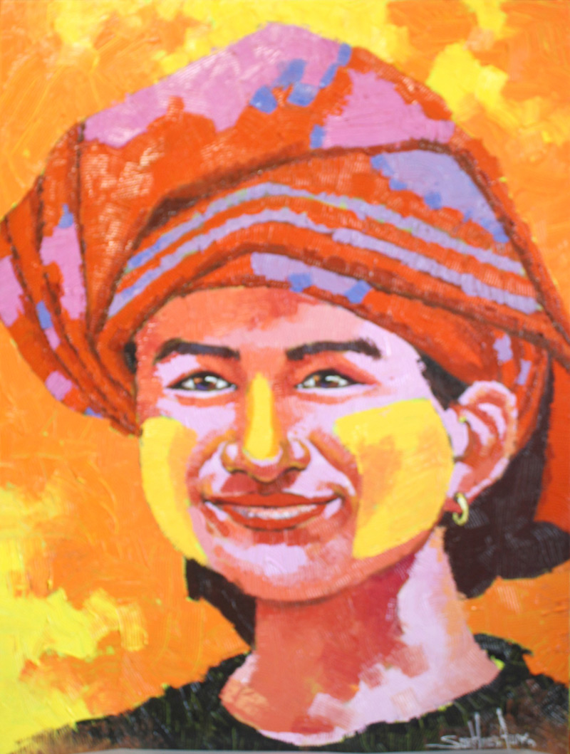 Thanaka Girl 03