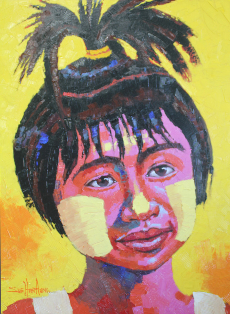 Thanaka Girl 04
